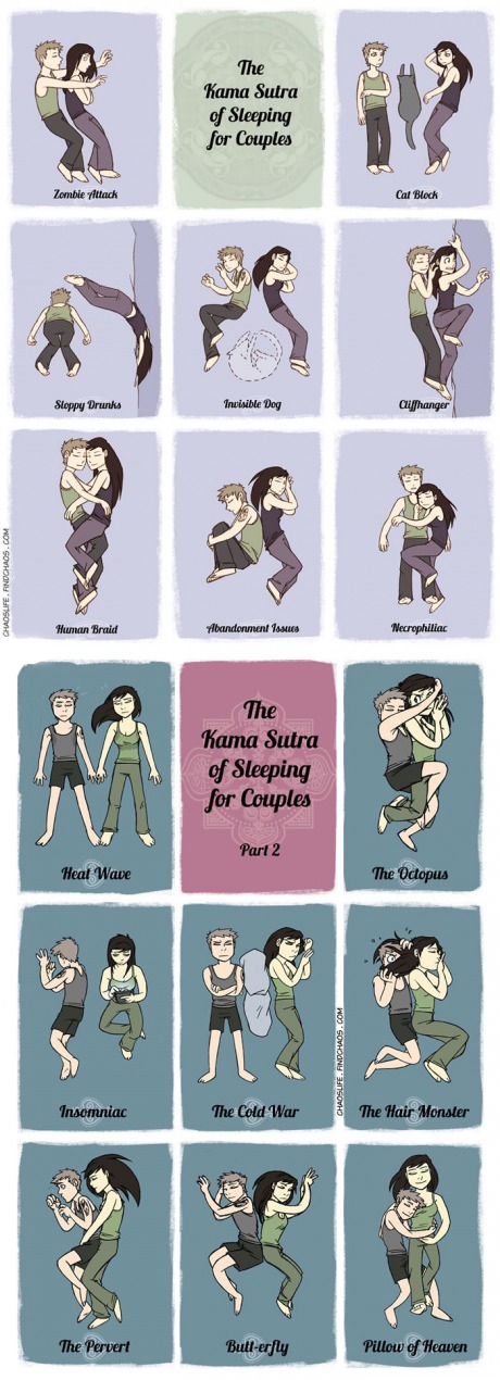 The Kama Sutra of Sleeping for Couples