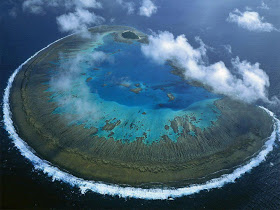 Lady Musgrave Island,Great Barrier Reef,Australia's Impressive Aerial View