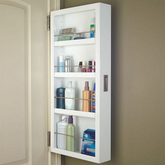Backdoor Storage Cabinet : This Attaches To Back Of Any Door