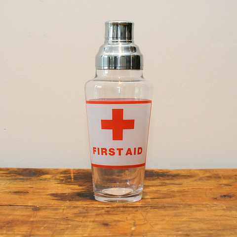 FIRST AID COCKTAIL SHAKER
