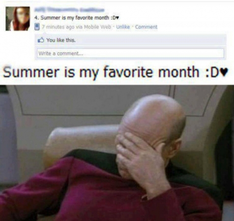 summer is your favorite month? :D