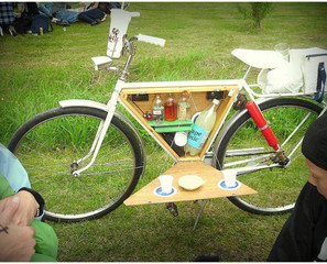 Bicycle Bar Cart